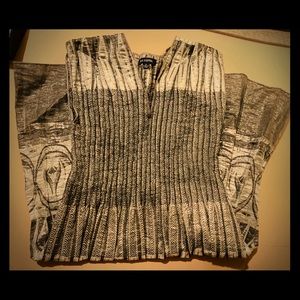 Max Edition Women's Knee-Length Metallic Dress